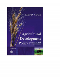 Agricultural Development Policy