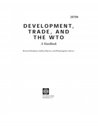 Image of Development, Trade, and the Wto
