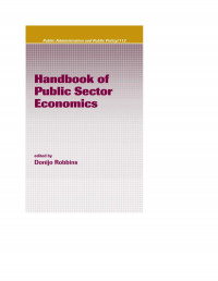 Handbook of Public Sector Economics